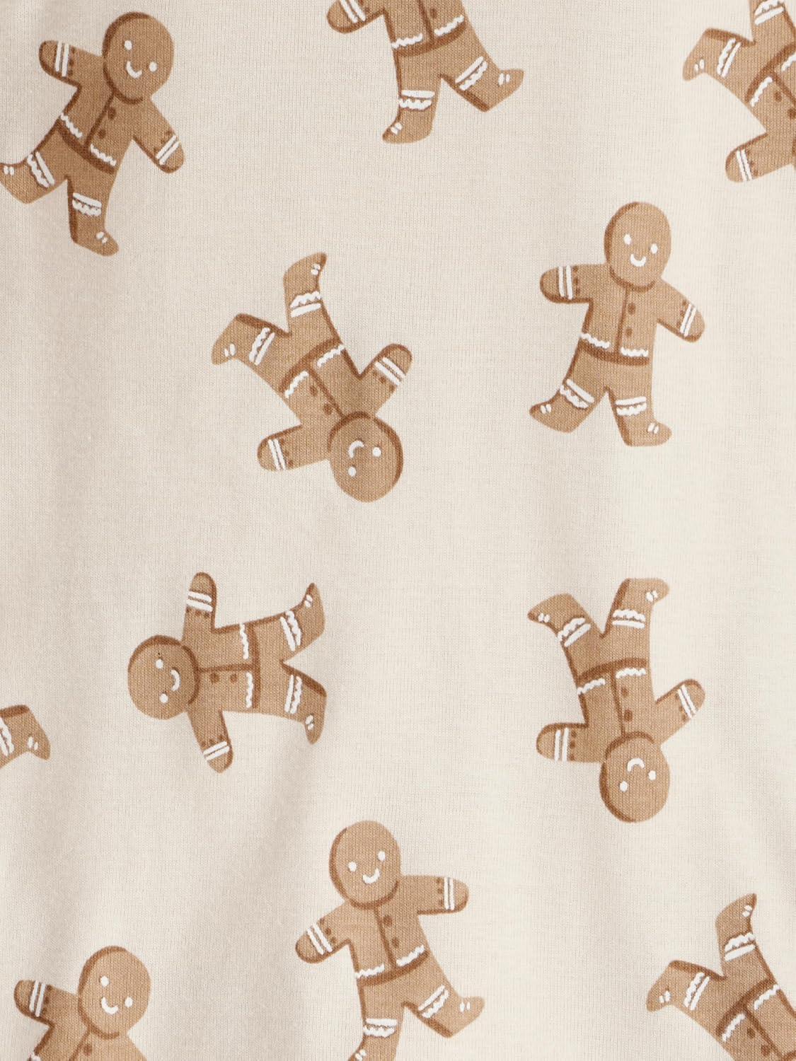 imagelittle planet by carters unisexbaby 2piece Pajamas Made With Organic CottonGingerbread Man