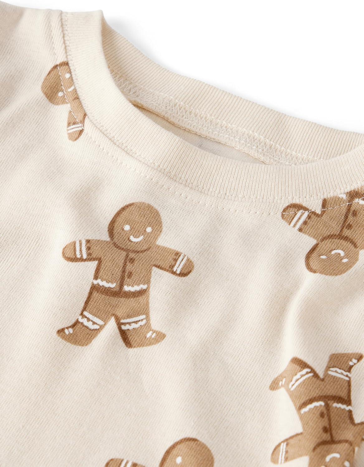 imagelittle planet by carters unisexbaby 2piece Pajamas Made With Organic CottonGingerbread Man