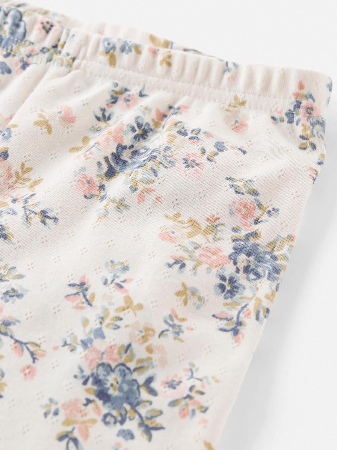 imagelittle planet by carters unisexbaby 2piece Pajamas Made With Organic CottonVintage Blue Floral Print