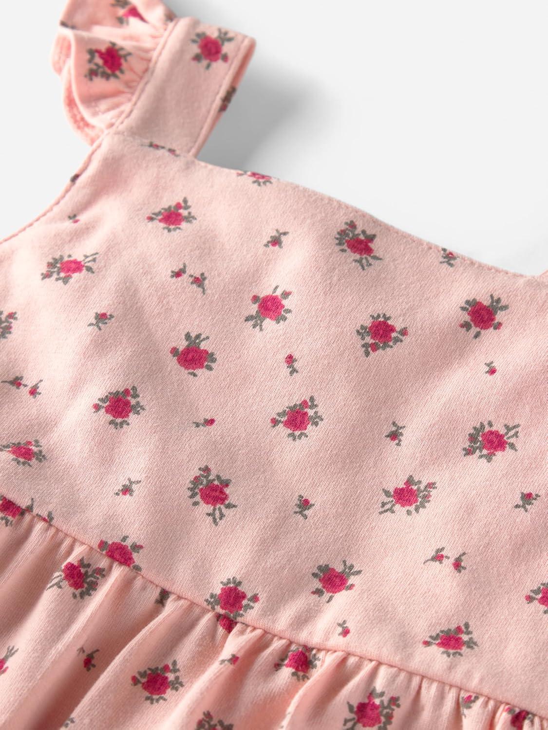 imageLittle Planet by Carters BabyGirls Dress Made with Organic CottonBlush Floral