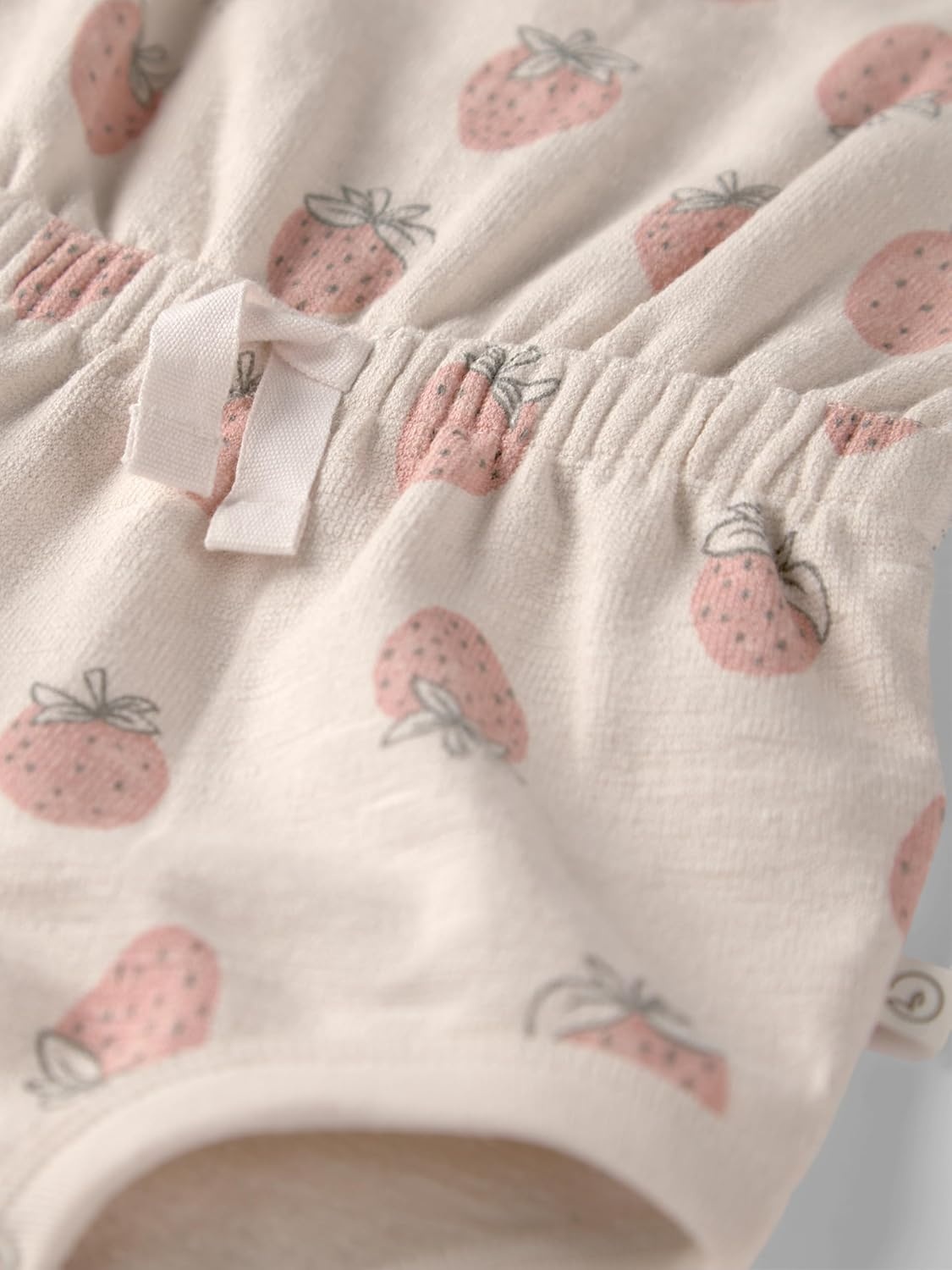 image:imagelittle planet by carters Baby Girls Organic Cotton BubbleStrawberry Print