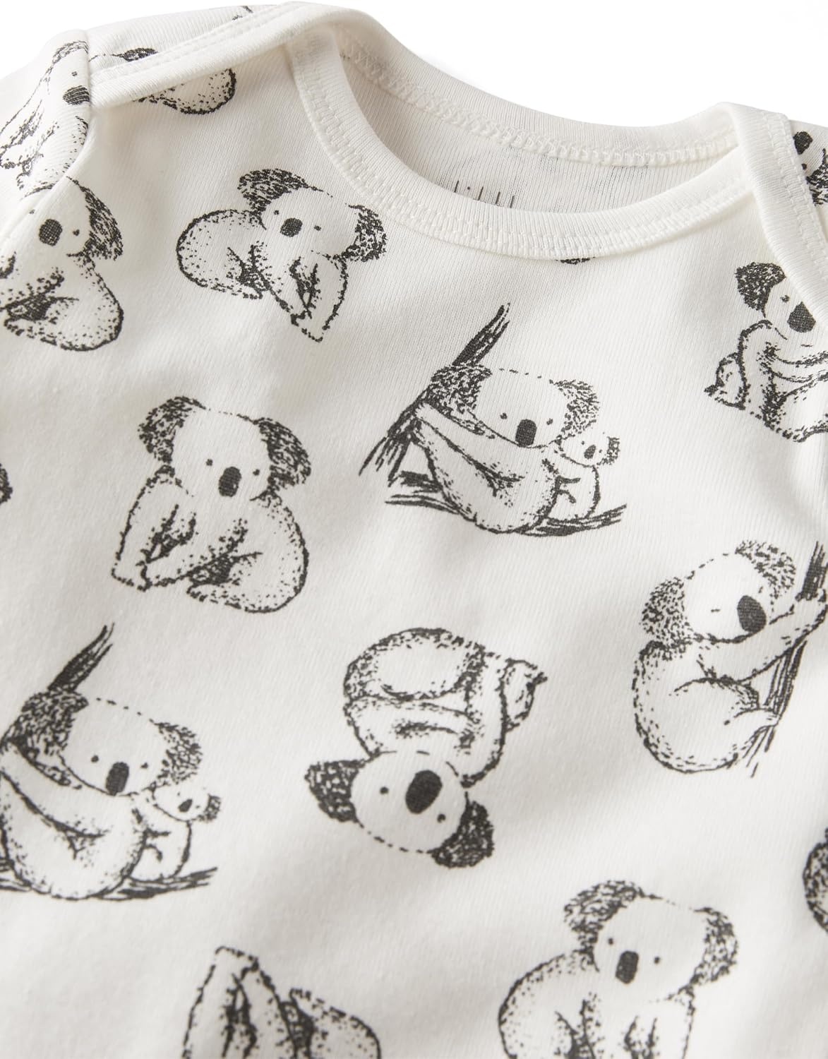 image:imagelittle planet by carters Unisex Baby 3pack Short Sleeve Bodysuits Made With Organic CottonKoala