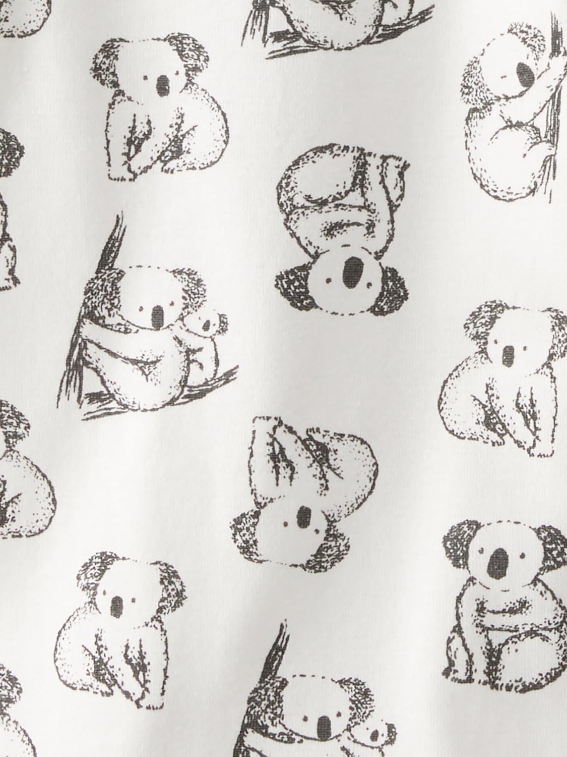 image:imagelittle planet by carters Unisex Baby 3pack Short Sleeve Bodysuits Made With Organic CottonKoala