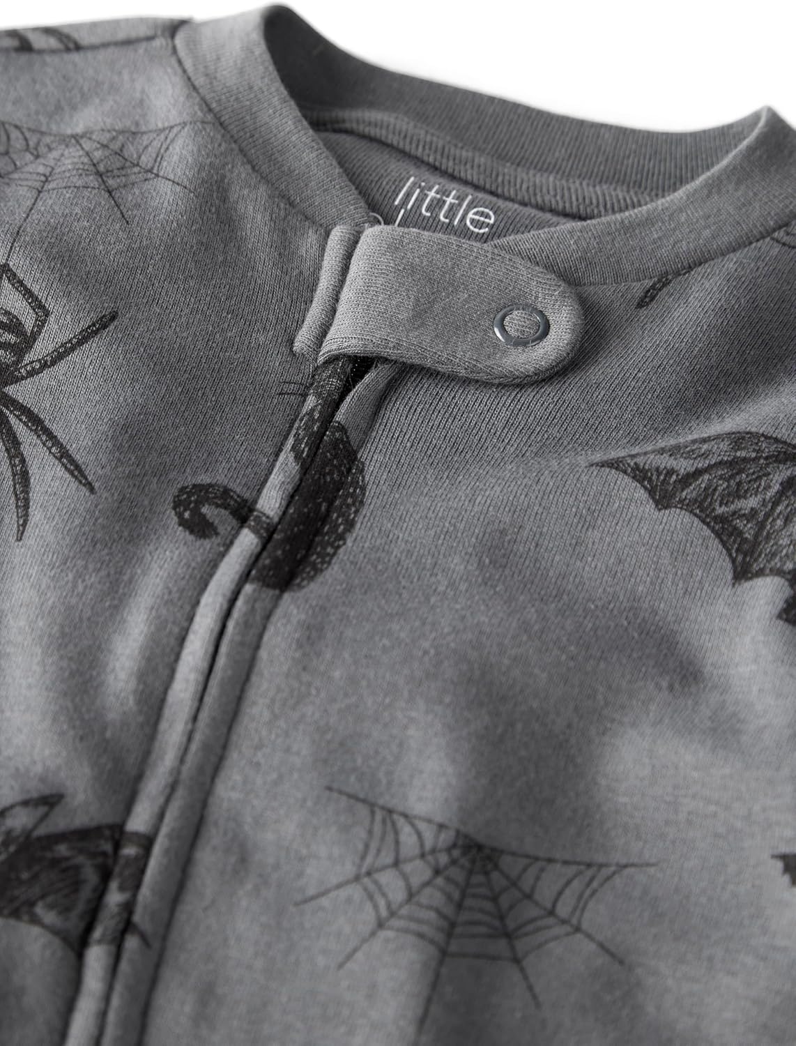 image:imagelittle planet by carters Unisex Baby Sleep and Play Made With Organic CottonSpooky Creatures