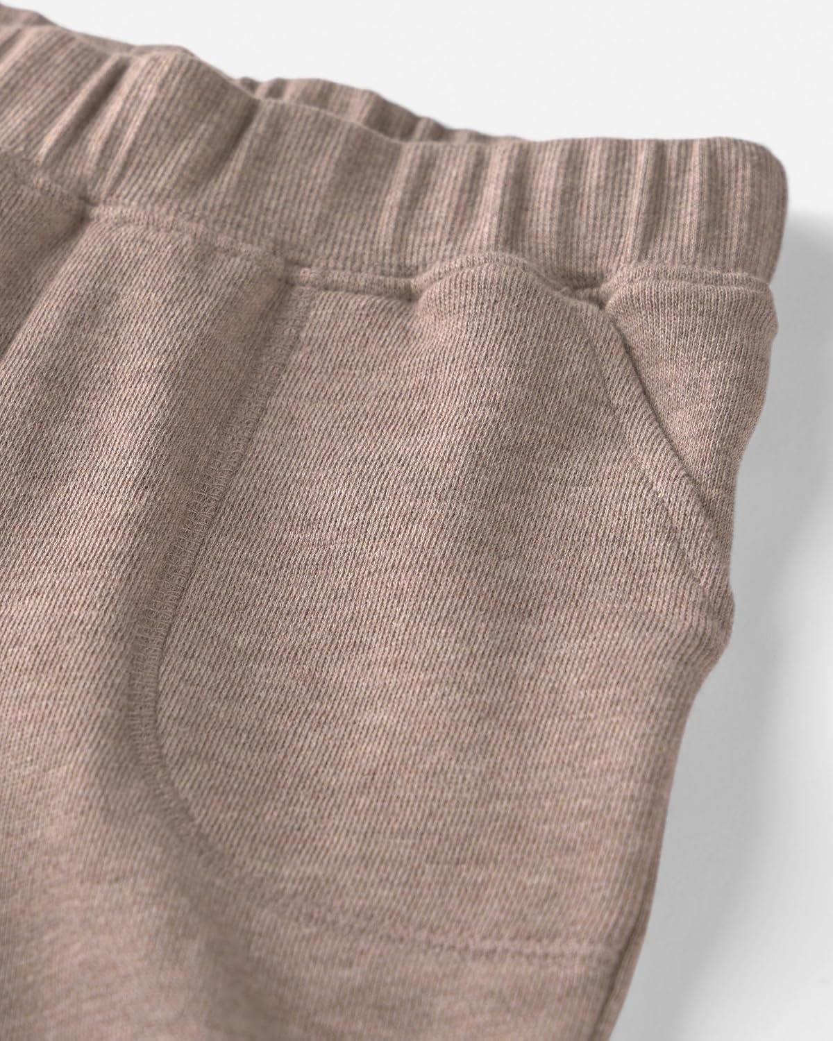 image:imageLittle Planet Neutral 2piece Pants Set made with Organic Cotton Heather Brown 3M