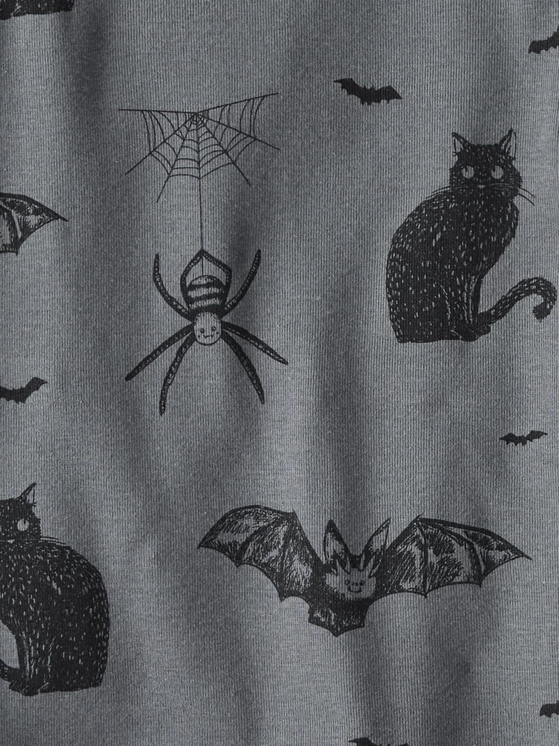 image:imagelittle planet by carters Unisex Kids 2Piece Pajamas Made with Organic CottonSpooky Creatures