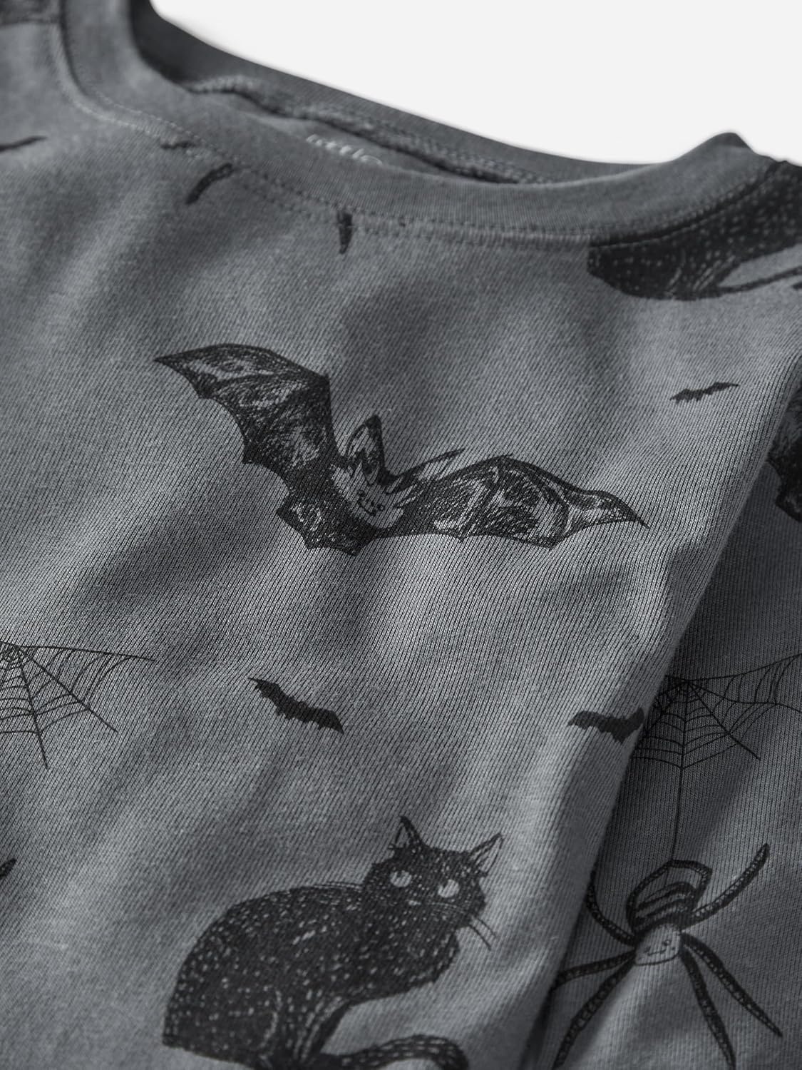 image:imagelittle planet by carters Unisex Kids 2Piece Pajamas Made with Organic CottonSpooky Creatures